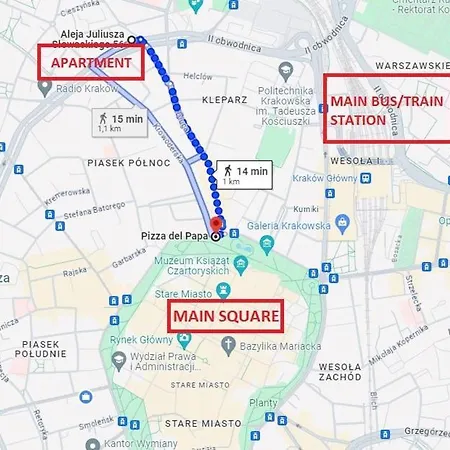 Collosal 6 Bedroom Slowackiego Avenue Krakau