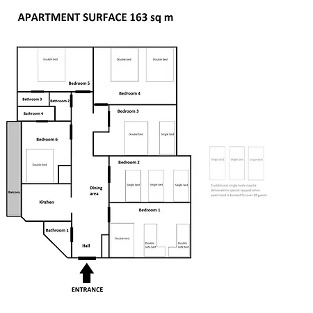 Collosal 6 Bedroom Slowackiego Avenue Krakow