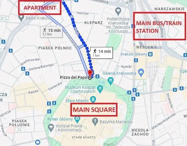 Collosal 6 Bedroom Slowackiego Avenue Krakov